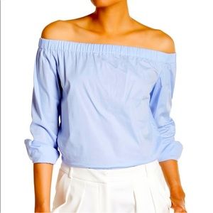 Hugo Boss Bagiana Top in Blue - Size 0